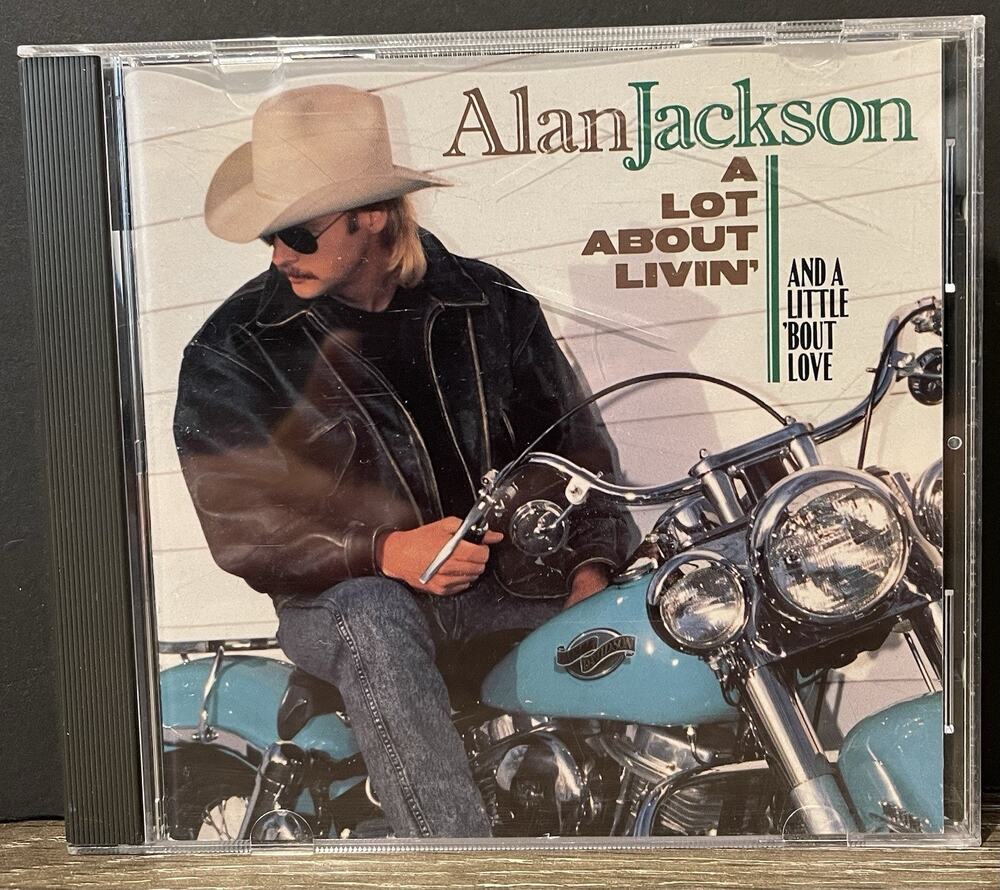 Alan Jackson – A Lot About Livin' (And A Little 'Bout Love) CD 1992 ARCD 8711
